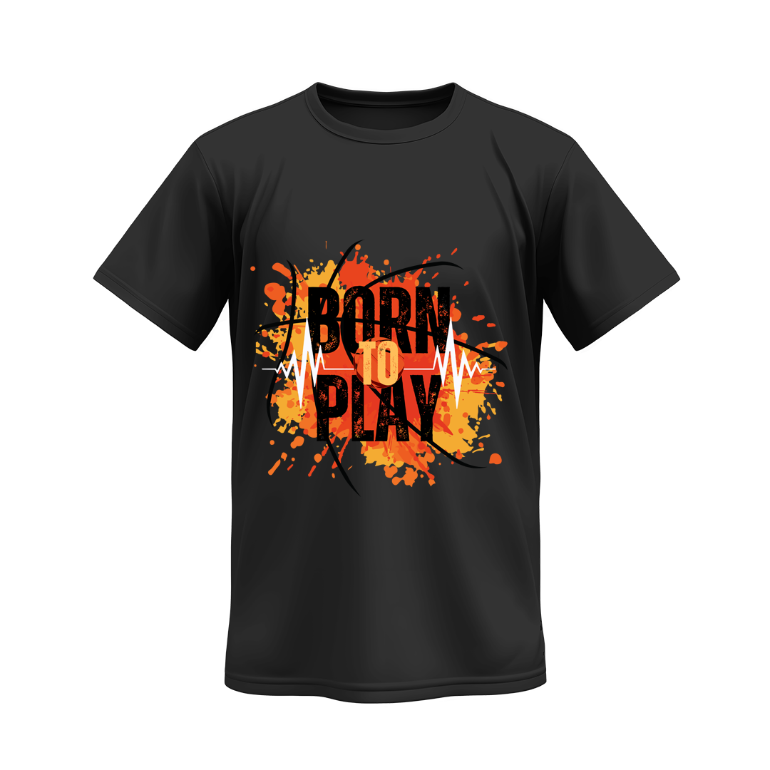 Unisex Born To Play T-Shirt