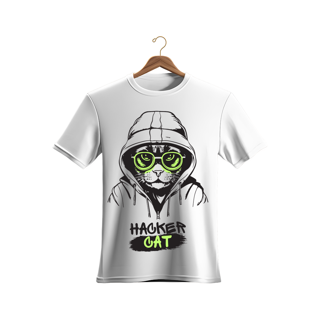 Hacker Cat T-Shirt