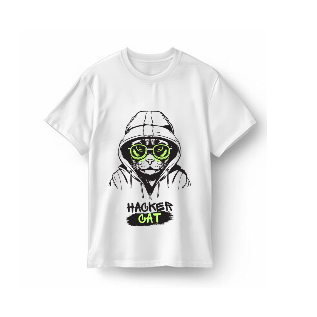 Hacker Cat T-Shirt