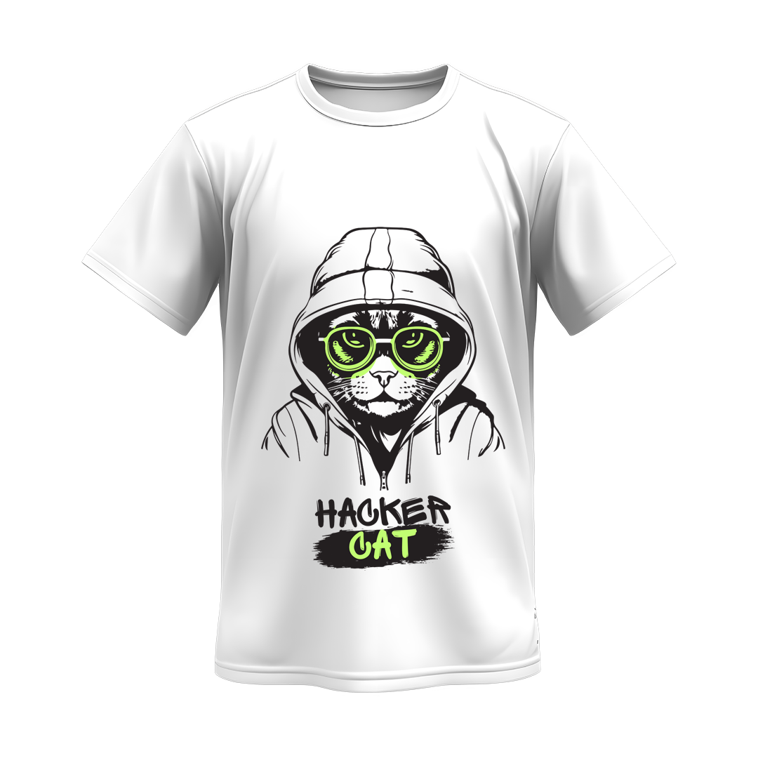 Hacker Cat T-Shirt