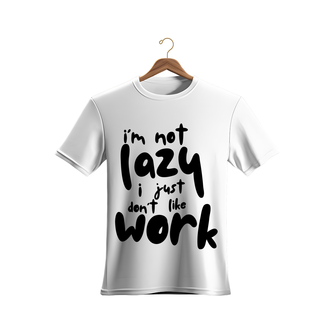 Unisex Lazy Work T-Shirt