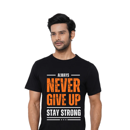 Unisex Never Give Stay Strong T-Shirt