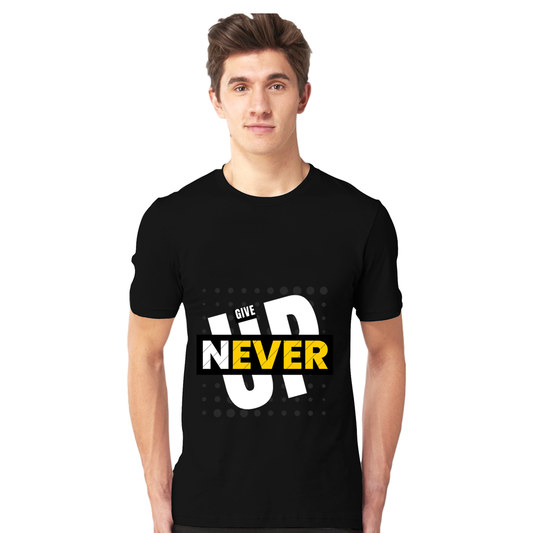 Unisex Never Give Up T-Shirt