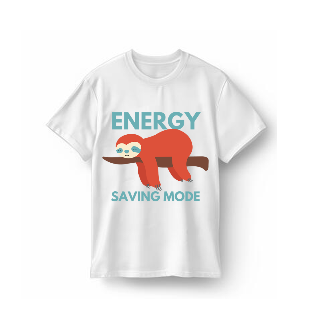 Unisex Energy Saving Mode T-Shirt