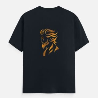 Stylish Male Silhouette Graphic T-Shirt (Back Design)