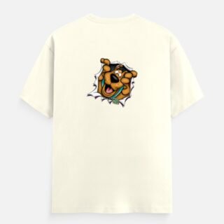 Scooby-Doo Cartoon Graphic T-Shirt (Back Design)
