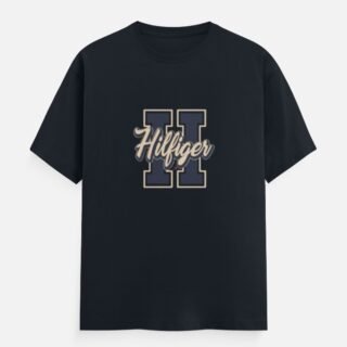 Varsity Hilfiger Graphic T-Shirt (Front Design)