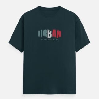 URBAN Modern Typography Graphic T-Shirt (Front Design)