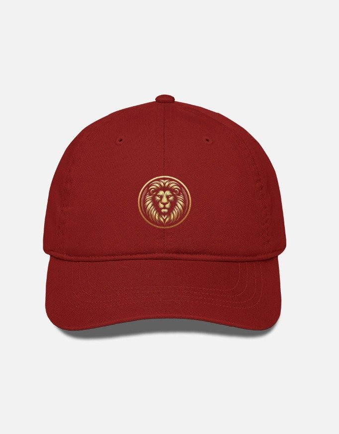 Lion Emblem Cotton Cap - Image 5