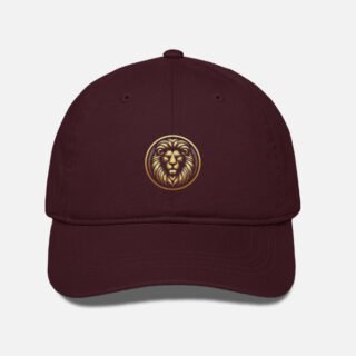 Lion Emblem Cotton Cap