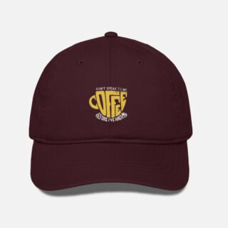 Coffee Cotton Cap