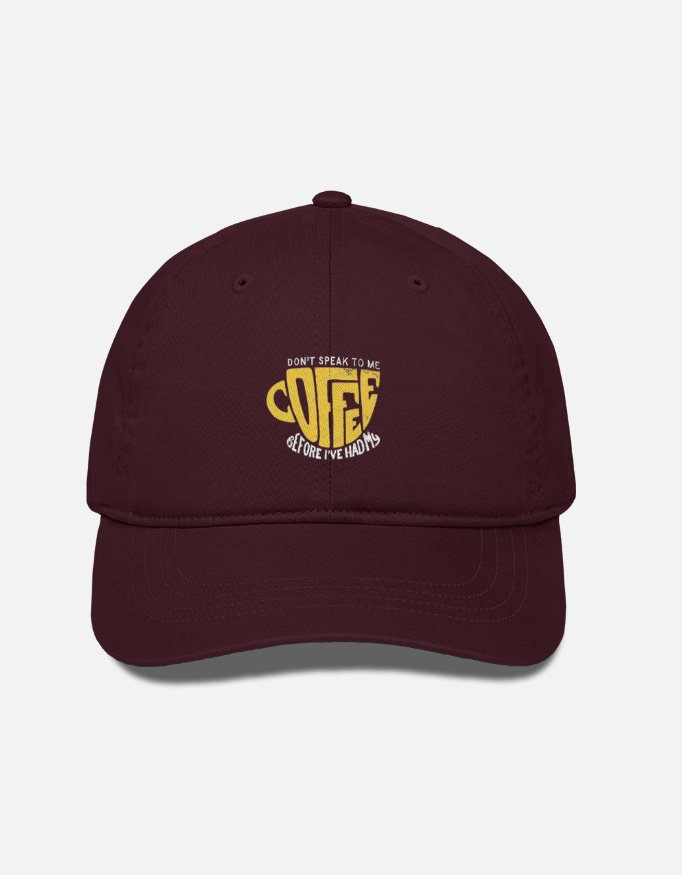 Coffee Cotton Cap