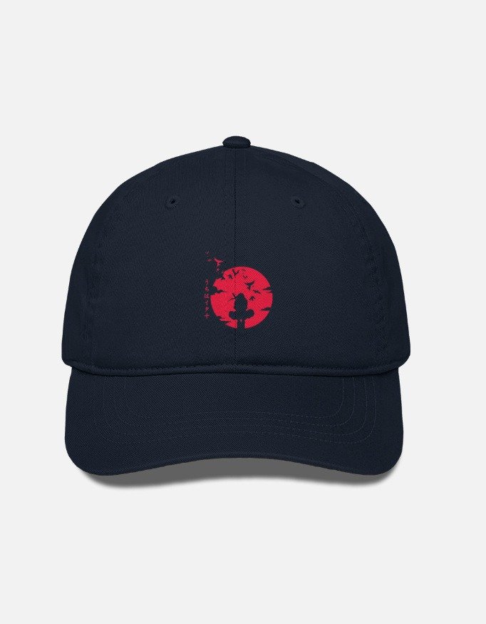 Red Impact Cotton Drill Cap - Image 3
