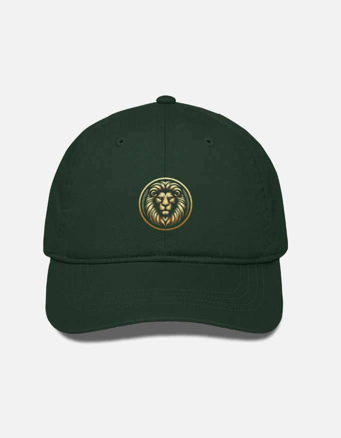 Lion Emblem Cotton Cap - Image 4