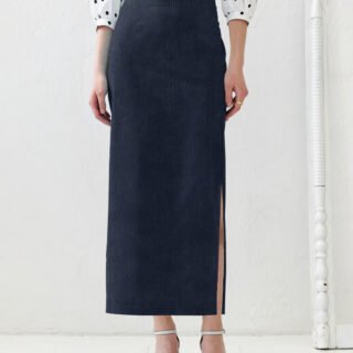 Navy Blue Pencil Skirt