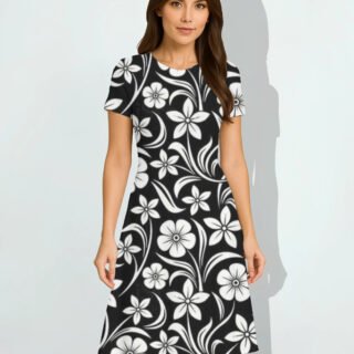 Fit & Flare Floral Dress