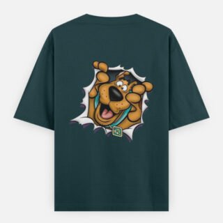Scooby-Doo Graphic Oversized T-Shirt (Back Design)