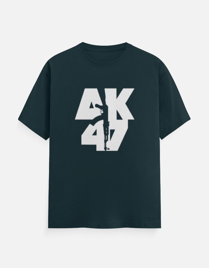 AK47 Graphic T-Shirt (Front Design)