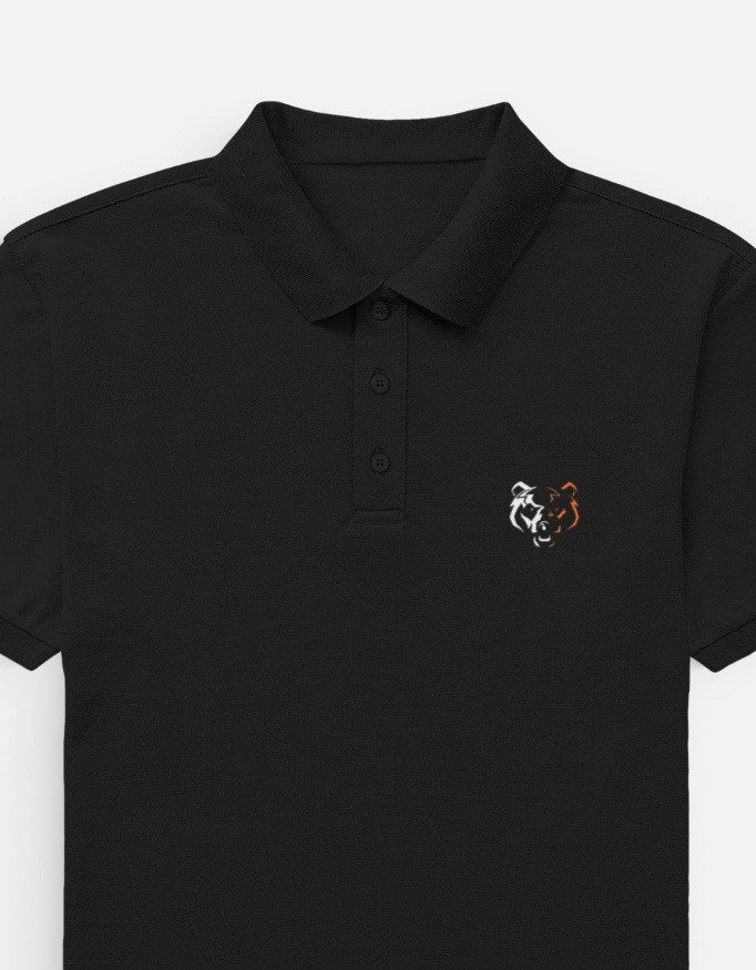 Dual Tone Tiger Premium Cotton Polo T-Shirt