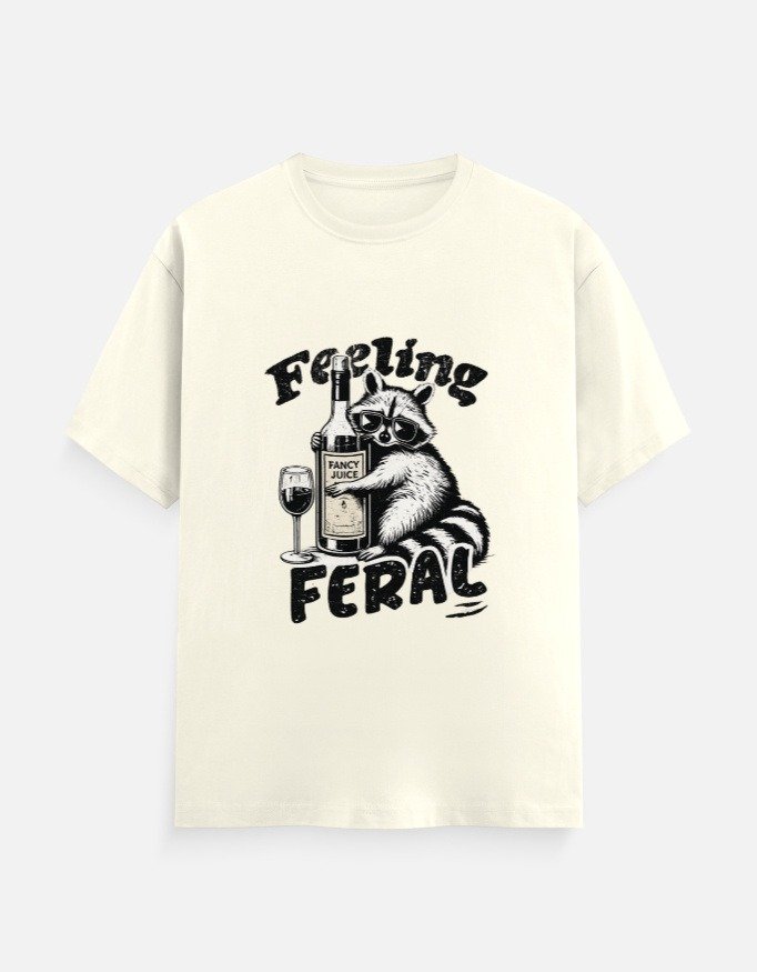 Feeling Feral Raccoon T-Shirt
