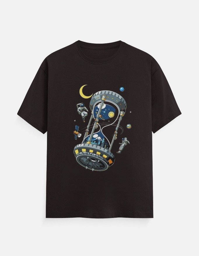 Astronaut Space Station T-Shirt